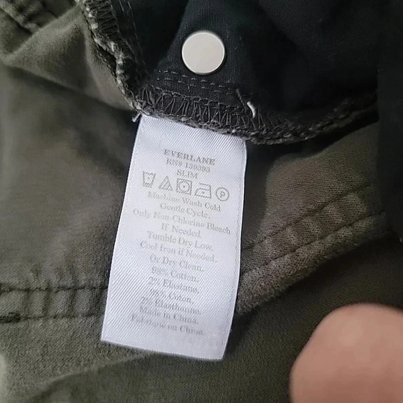 Everlane Men's Green The Straight Fit Corduroy Pants Size 38x30 Comfort Quality - Picture 5 of 5